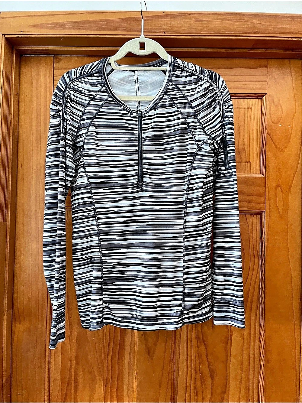 Athleta SPF 50 Half Zip Long Sleeve Top
